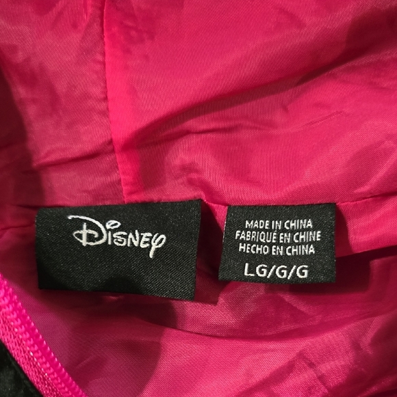 '90s Disney Vibrant Pink and Black Apparel - Picture 3 of 4